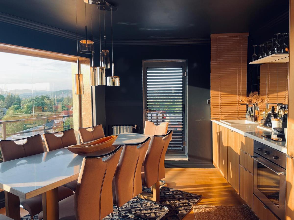 Noir Penthouse Appartement Targoviste Buitenkant foto